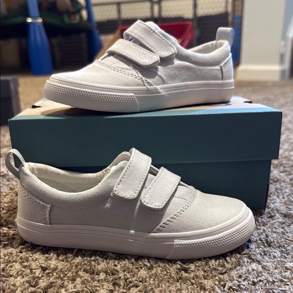 Toms White Sneakers Canvas Low-Top